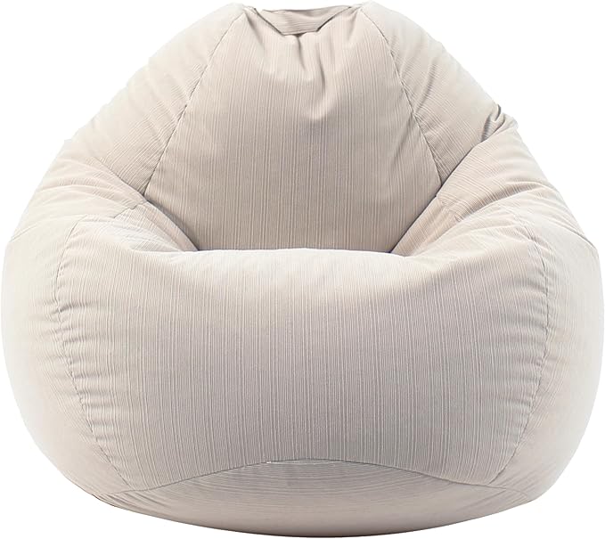 3 Ft Bean Bag Chair Cover (No Filler) Stuffed Animal Storage Bean Bag Cover for Pets Dogs/Cats Bed Corduroy Stuffed for Organizing Plush Toys