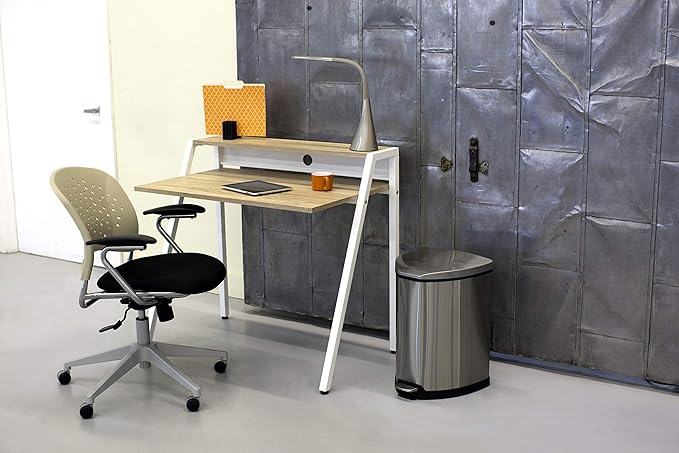 Safco Products 1951WH Studio Writing Desk, White