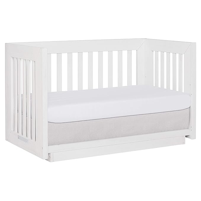 Dream On Me Evolur Maddox Modern Crib, Weathered White