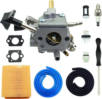 4283-120-0601 Carburetor for Stihl BR800 BR800X BR800CE Blower with 4180-141-0300 Air Filter Kit