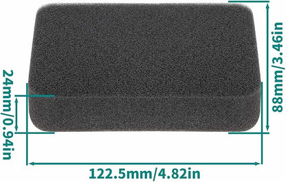 150BT Air Filter Fuel Line Parts for Husqvarna Backpack Blower 150BT 150BF 350BT 350BF 560BFS 560BTS 502844401 for Red Max EBZ5100 EBZ5100RH EBZ5150 EBZ6500 Blower Fuel Filter Tune UP Kit