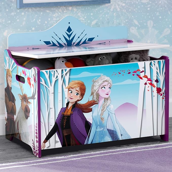 Delta Children Deluxe Toy Box, Disney Frozen II
