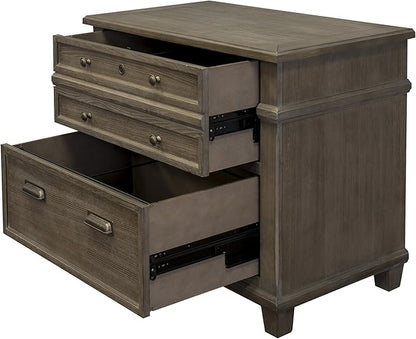 Martin Furniture Lateral File, Weathered Dove