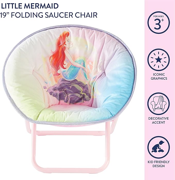 Idea Nuova Little Mermaid Saucer Chair