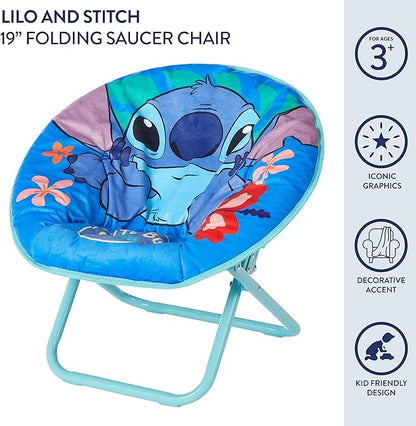 Idea Nuova Stitch Toddler Saucer Chair