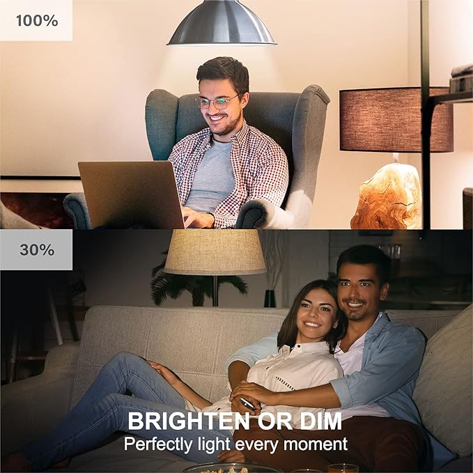 Sengled Alexa Light Bulb, WiFi Light Bulbs No Hub Required, Smart Bulbs that Work with Alexa, Google Home, Dimmable Smart LED Bulb, A19 Soft White (2700K), 800LM 60W Equivalent, 1 Pack