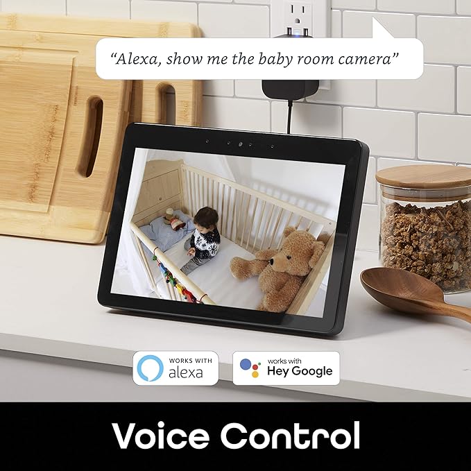 Scope indoor 1080p HD Smart Auto-Tracking Security Camera, White, Motion Only