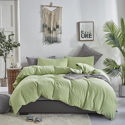 Light Green Comforter Set Cal King Solid Sage Green Bedding Set Lightweight Women Soft Light Mint Green Blanket 3 PCs Durable Comforter Set Cal King Men Breathable Sage Green Bed Comforter Set