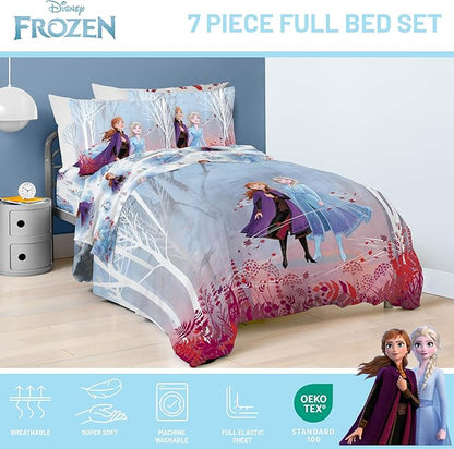 Jay Franco Frozen 2 Forest Spirit Bed Set, Full