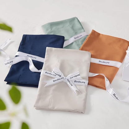 Bedsure Sage Green Queen Comforter Set - 7 Pieces Solid Queen Bed in a Bag, Queen Bed Set Sage Green with Quilted Warm Fluffy Comforters, Sheets, Pillowcases & Shams
