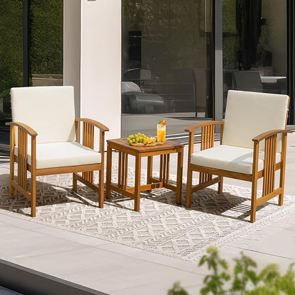 Wood Set 2 with End Table, Club Chair Design