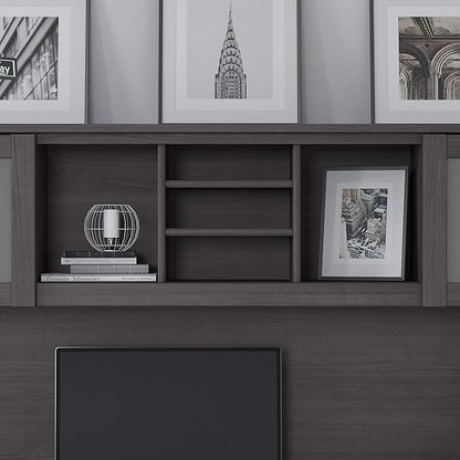 Bush WC81511 Somerset Transitional Hutch, Storm Gray