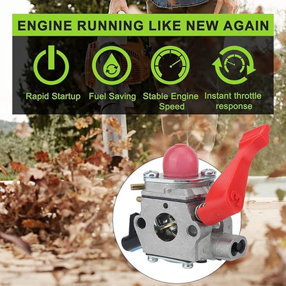 530071775 Carburetor for Poulan BV200 BV1650 BVM200LE PBV200 BV2000 BV1800 BV1850 BV200LE Craftsman 530071465 C1Q-W11 WT-784 Leaf Blower