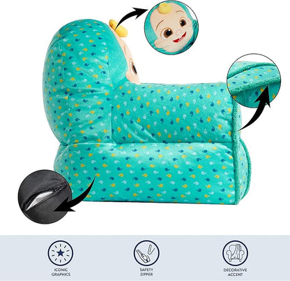 Idea Nuova Cocomelon Bean Bag Sofa Chair , Large