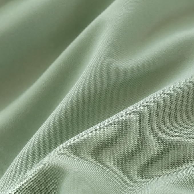 ROSGONIA Full Size Comforter Sets for Girls Boys Teens Sage Green, 3pcs(1 Comforter & 2 Pillowcases), Soft Kids Comforter Sets All Season Dorm Bedding