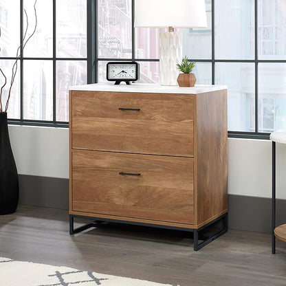 Sauder Tremont Row Lateral File, L: 15.71" x W: 27.95" x H: 29.53", Sindoori Mango