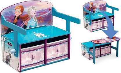 Delta Children Kids Convertible Activity Bench - Greenguard Gold Certified, Frozen II