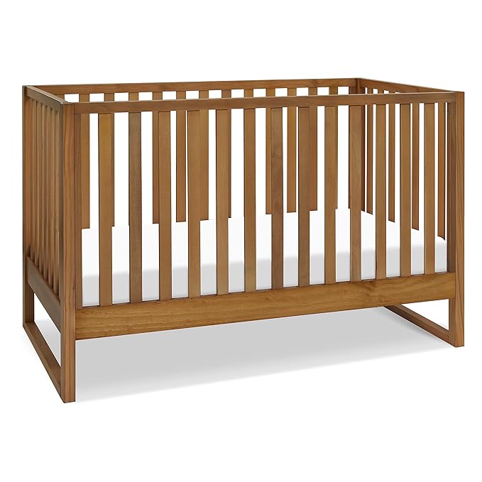 Davinci Hunter 3-in-1 Convertible Crib, Chestnut, Easy Assemble, Greenguard Gold Certified
