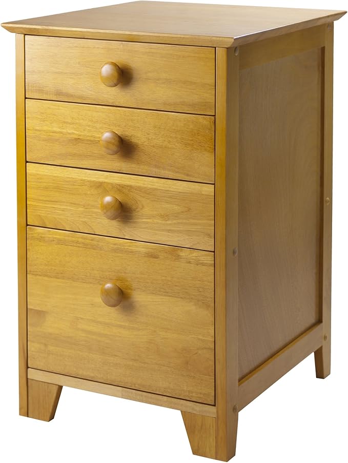 Winsome Studio File Cabinet, Honey