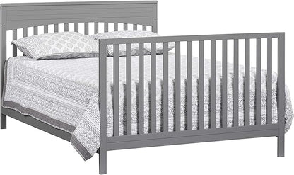 Oxford Baby Harper Full Bed Conversion Kit for 4-in-1 Convertible Crib, Dove Gray, GreenGuard Gold Certified