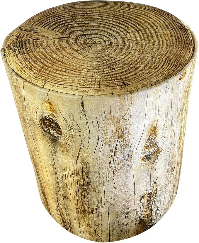 Storl Organizer Storage Stool for Toy and Cloth and Kids Stool (Tree-Birch, 12Wx13H)