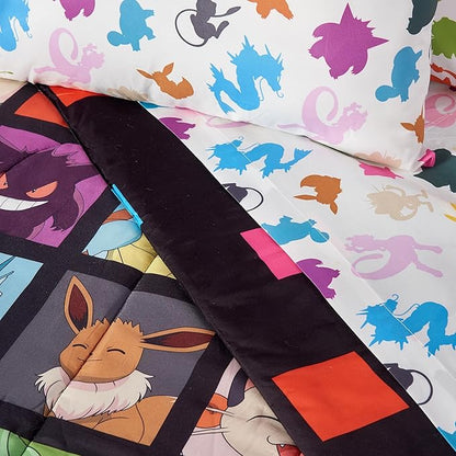 Northwest Pokemon Bed in a Bag Set, Full, Kanto Favorites
