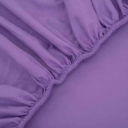Seersucker Purple Queen Size Comforter Sets for Girls Women Boho Purple Seersucker Bedding Set & Collections 5 Pieces-Soft Lightweight Microfiber Bed Set for All Season,Queen 90''x90''…