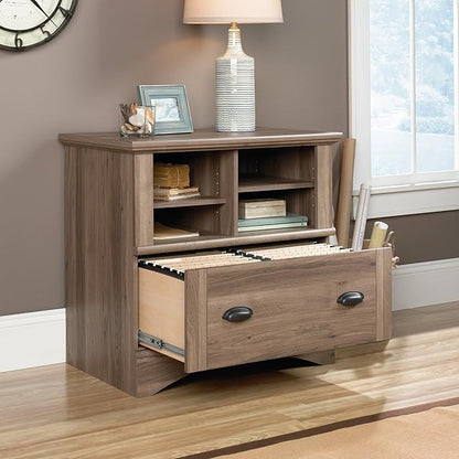 Sauder Harbor View Lateral File, Salt Oak finish