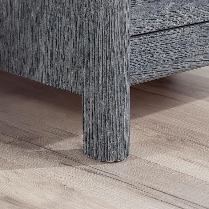 Sauder Dover Edge Home Office Desk, L: 43.15" x W: 17.24" x H: 29.09", Denim Oak Finish