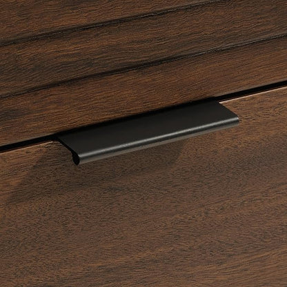 Sauder Englewood Lateral file, L: 30.87" x W: 19.29" x H: 29.25", Spiced Mahogany finish