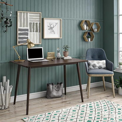 Novogratz Brittany, Walnut Desk