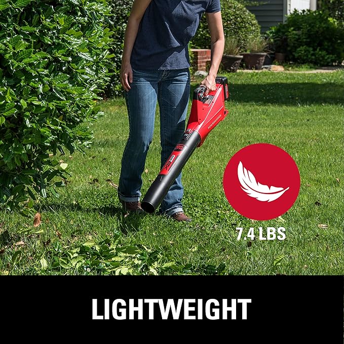 POWERWORKS XB 40V (120 MPH / 450 CFM) Cordless Axial Blower, 2Ah Battery and Charger Included BLP302