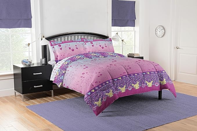 Northwest Pokemon Bed in a Bag Set, Full, Light and Sweet