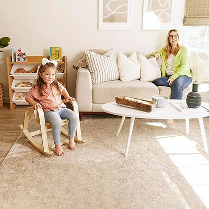 ECR4Kids Bentwood Rocking Chair, Kids Furniture, Natural