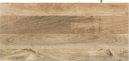 Safavieh Home Office Marigold Modern Natural and Brass 1-drawer Hairpin Leg Desk