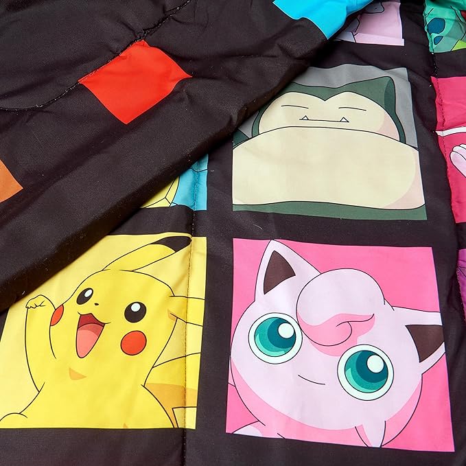 Northwest Pokemon Bed in a Bag Set, Full, Kanto Favorites
