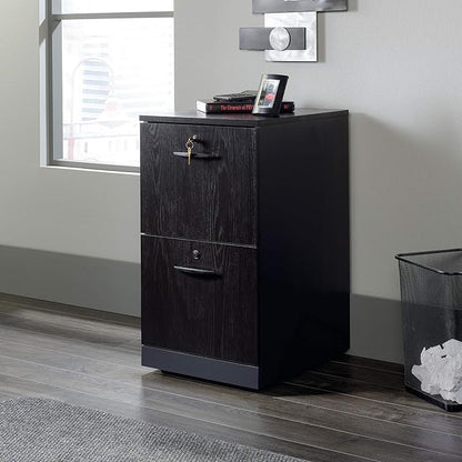 Sauder County Line Dresser, L: 15.55" x W: 19.45" x H: 28.54", Bourbon Oak Finish