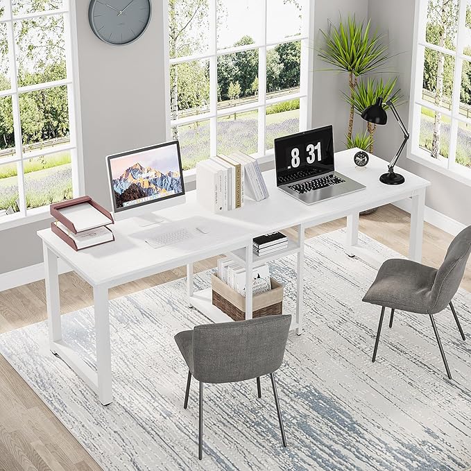 Computer Desk, White