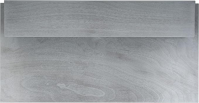 SAFAVIEH Home Collection Winsome Dark Grey 2-Drawer Office Living Room Bedroom Study Foyer Writing Desk DSK1402B, 0