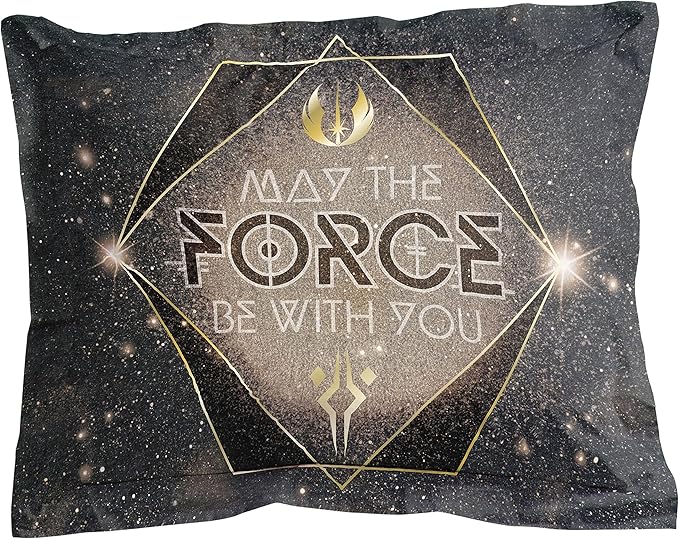 Jay Franco Star Wars The Clone Wars Ahsoka Force Full Comforter & Sham Set - Kids Super Soft Bedding - Fade Resistant Microfiber (Official Star Wars Product)