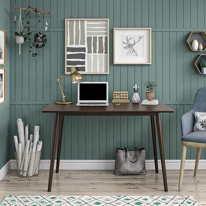 Novogratz Brittany, Walnut Desk