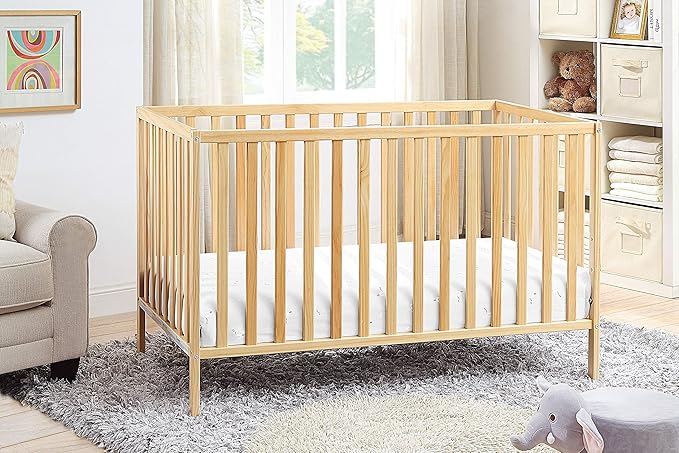 Suite Bebe Palmer 3 in 1 Convertible Crib - Quick Ship, Natural