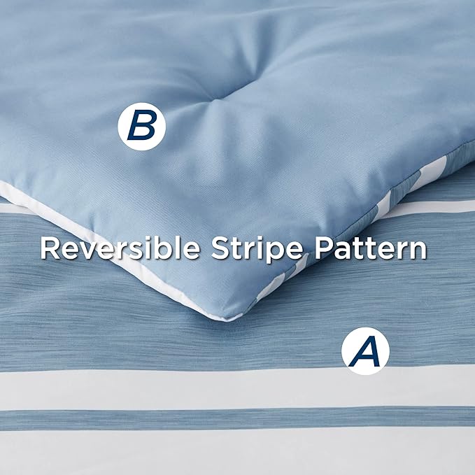 Bedsure California King Comforter Set - Cal King Bed Set 7 Pieces, Cali King Bedding Set with Comforter, Sheets, Pillowcases & Shams