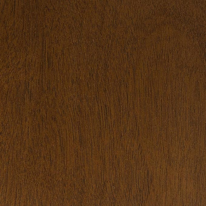 Finch Darren Home Office Drawer Mid Century Accent Desk, 43 Inch Wide Simple Modern Study Table, Walnut Brown