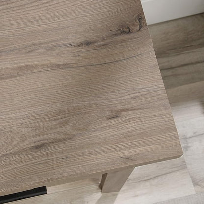 Sauder Summit Station Desk, L: 52.09" x W: 19.29" x H: 29.02", Laurel Oak finish