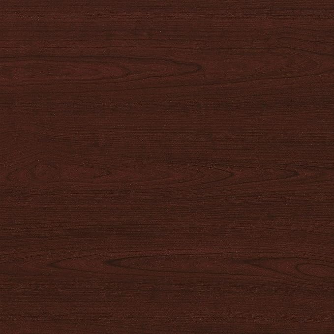 Bush Furniture Cabot Desks for Home Office with Storage and Chrome Hardware | Elegant Computer Table with Drawers, 72W, Harvest Cherry