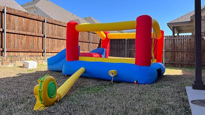 CoMiracle Air Blowers, 950 Watt 1.25 HP Inflatable Bounce House Air Blower, Outdoor Inflatable Castle and Jump Slides Blower