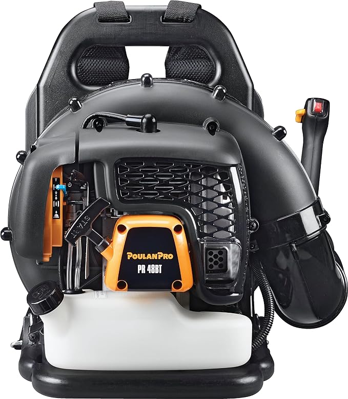 Poulan Pro 967087101 PR48BT 48cc Backpack Blower, Pack of 1, Black