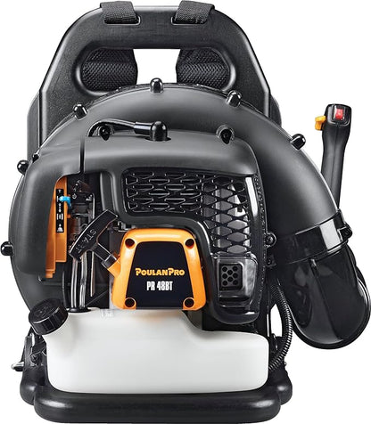 Poulan Pro 967087101 PR48BT 48cc Backpack Blower, Pack of 1, Black