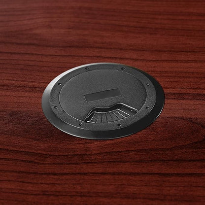 Lorell LLR34300 - Chateau Series Mahogany Laminate Desking